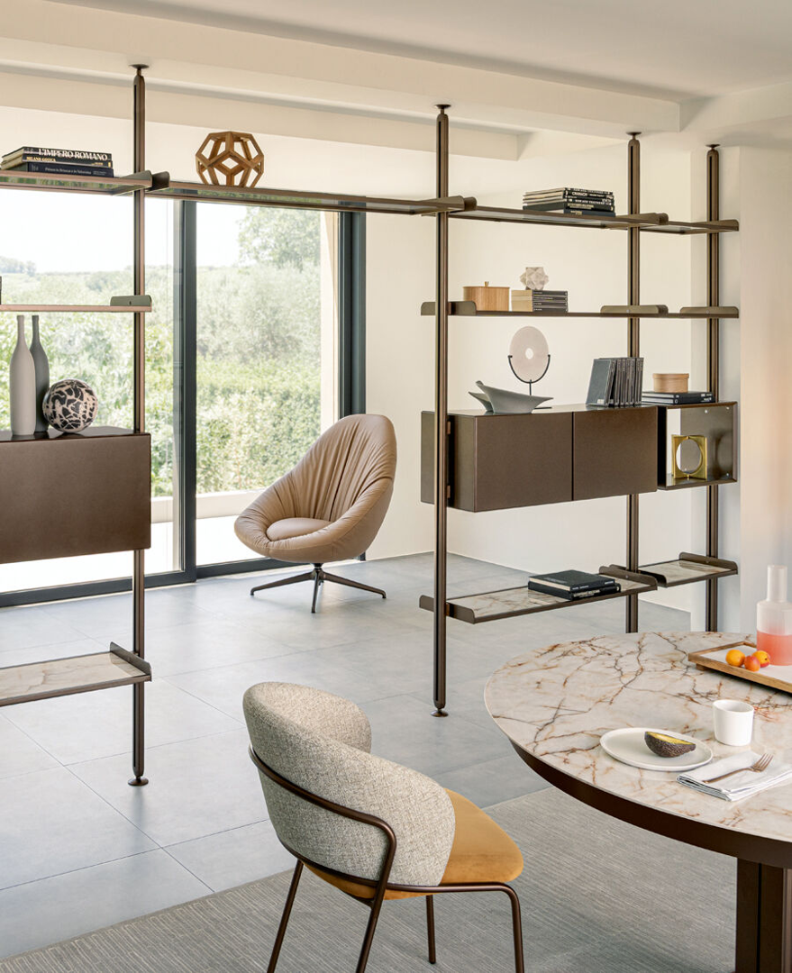 Libreria componibile Techwall