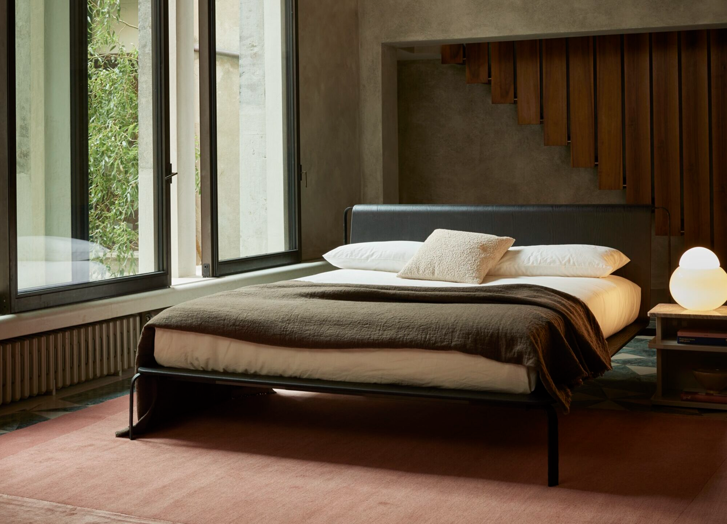Letto Bend-e Wood