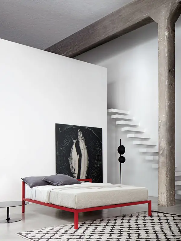 Letto Aluminium Bed