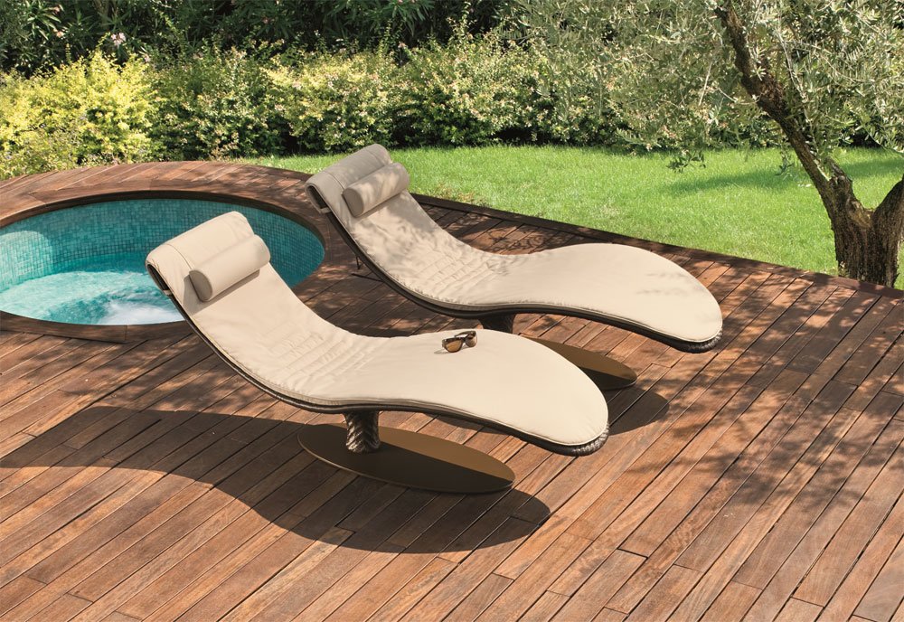 Chaise longue Caribe