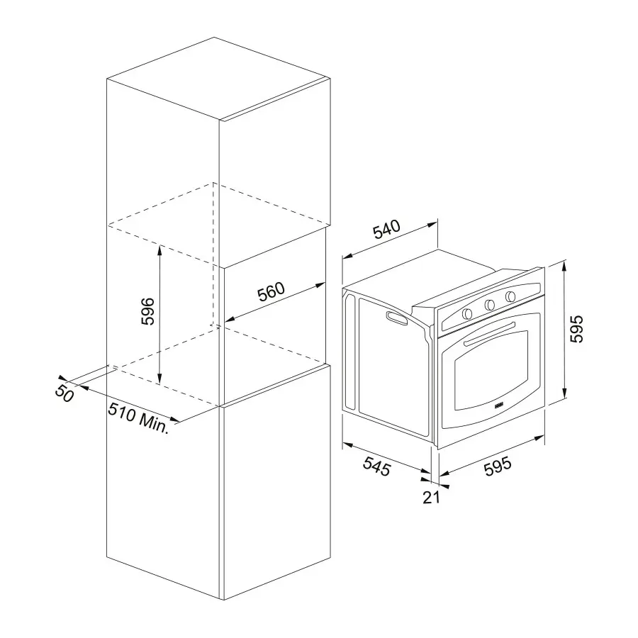 Forno Country FCO 82 H