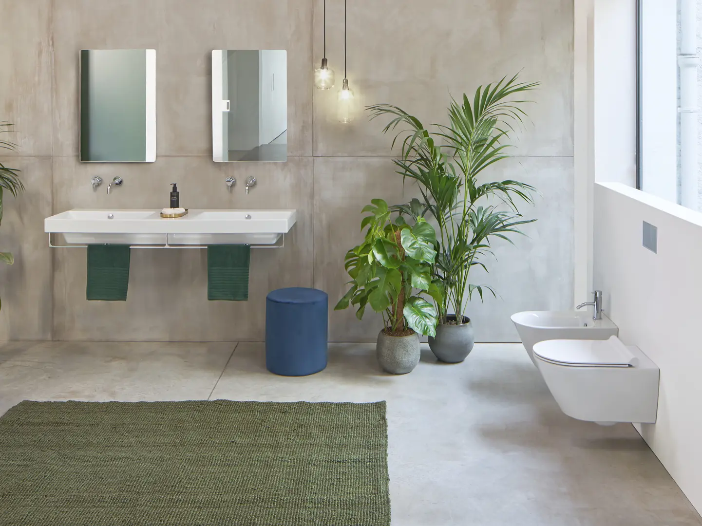 Wc e bidet Zero 55
