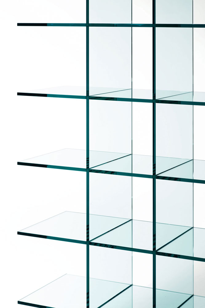 Bibliothèque Glass Shelves