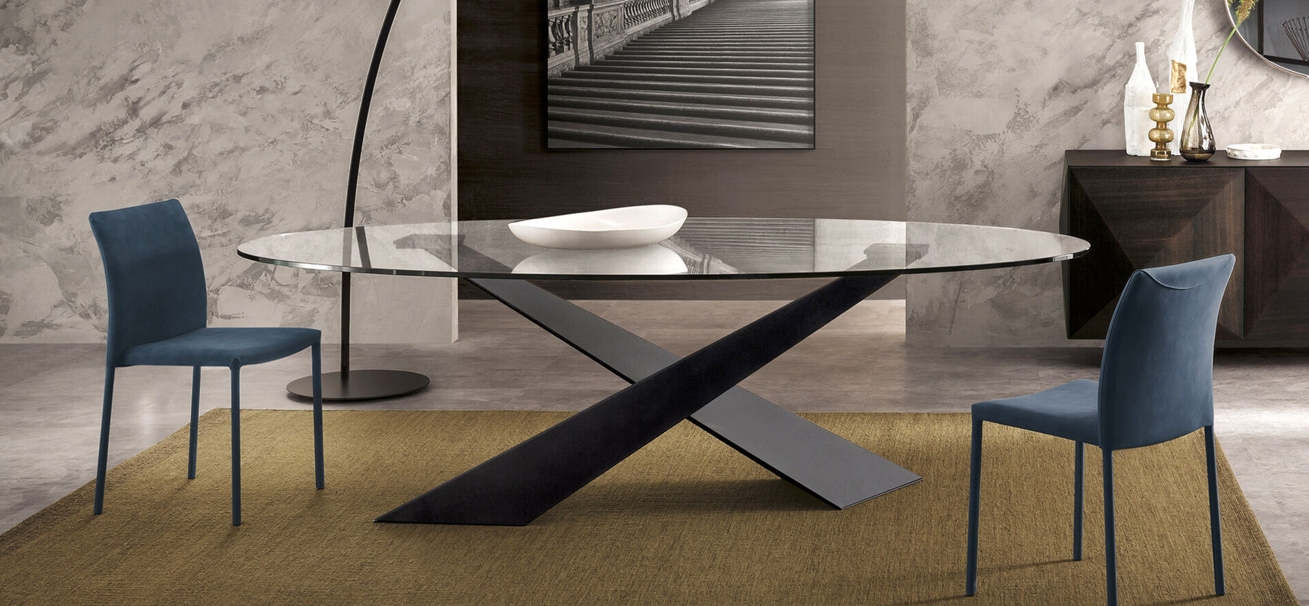 Tavolo Living Cristallo