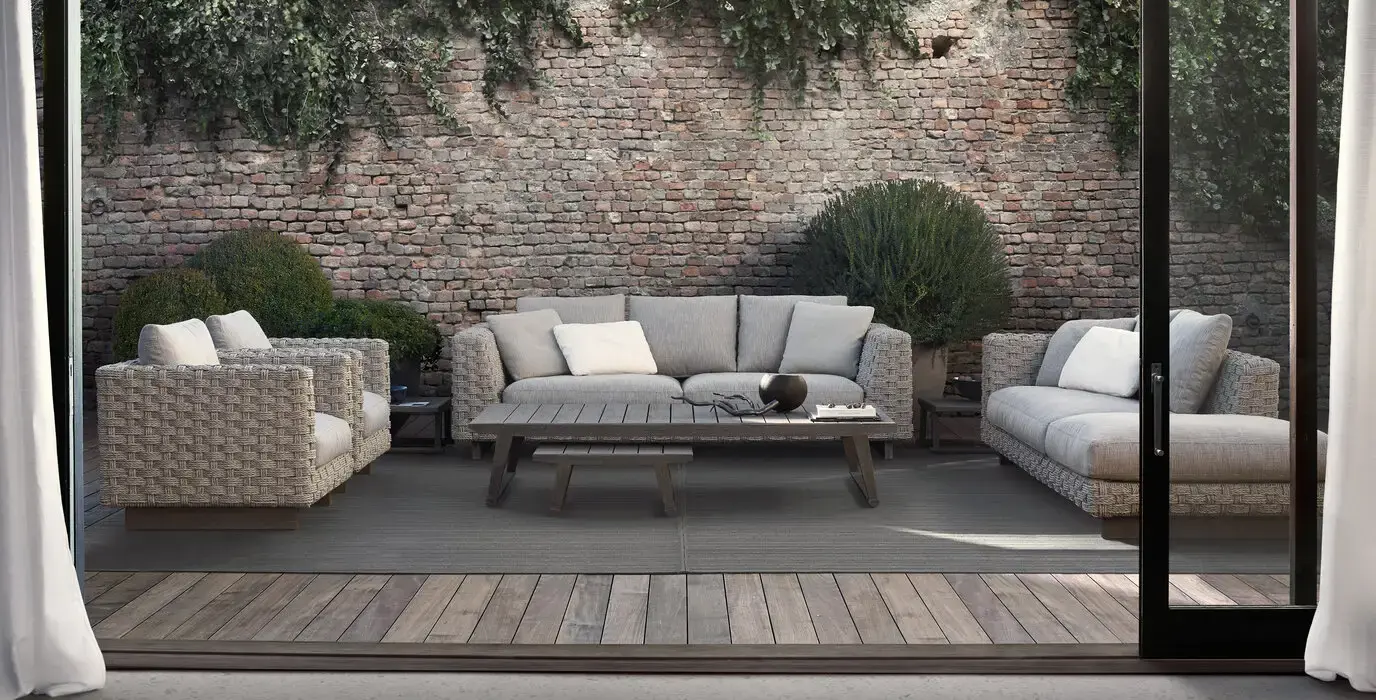 Poltrona Ray Outdoor Natural