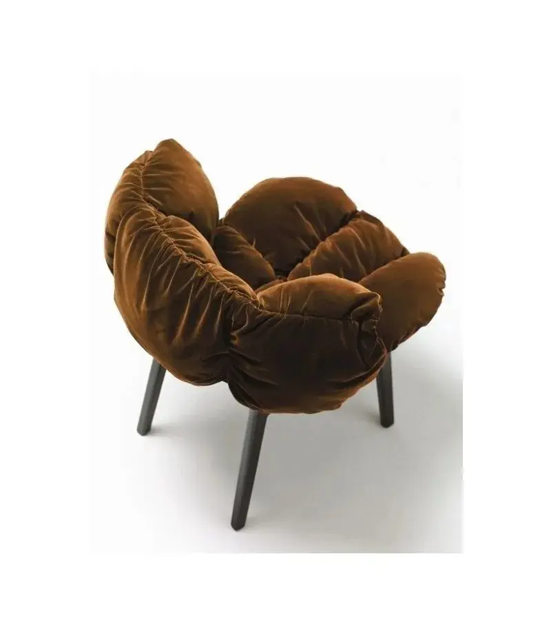 Poltroncina Blu Velvet
