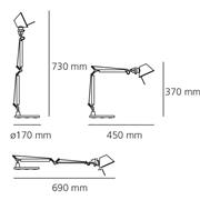 Tolomeo Micro tavolo