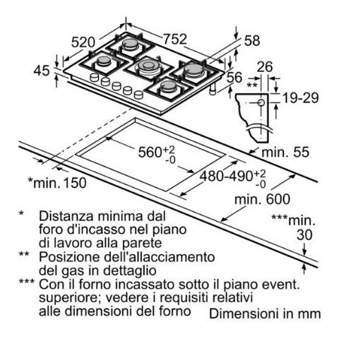 SIEMENS PIANO COTTURA